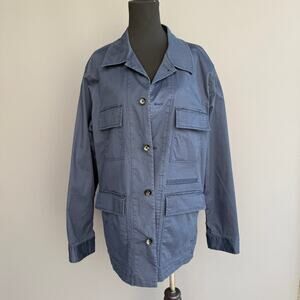 Murano task jacket - chore coat - Navy blue - cargo - Slim fit - Mens size L